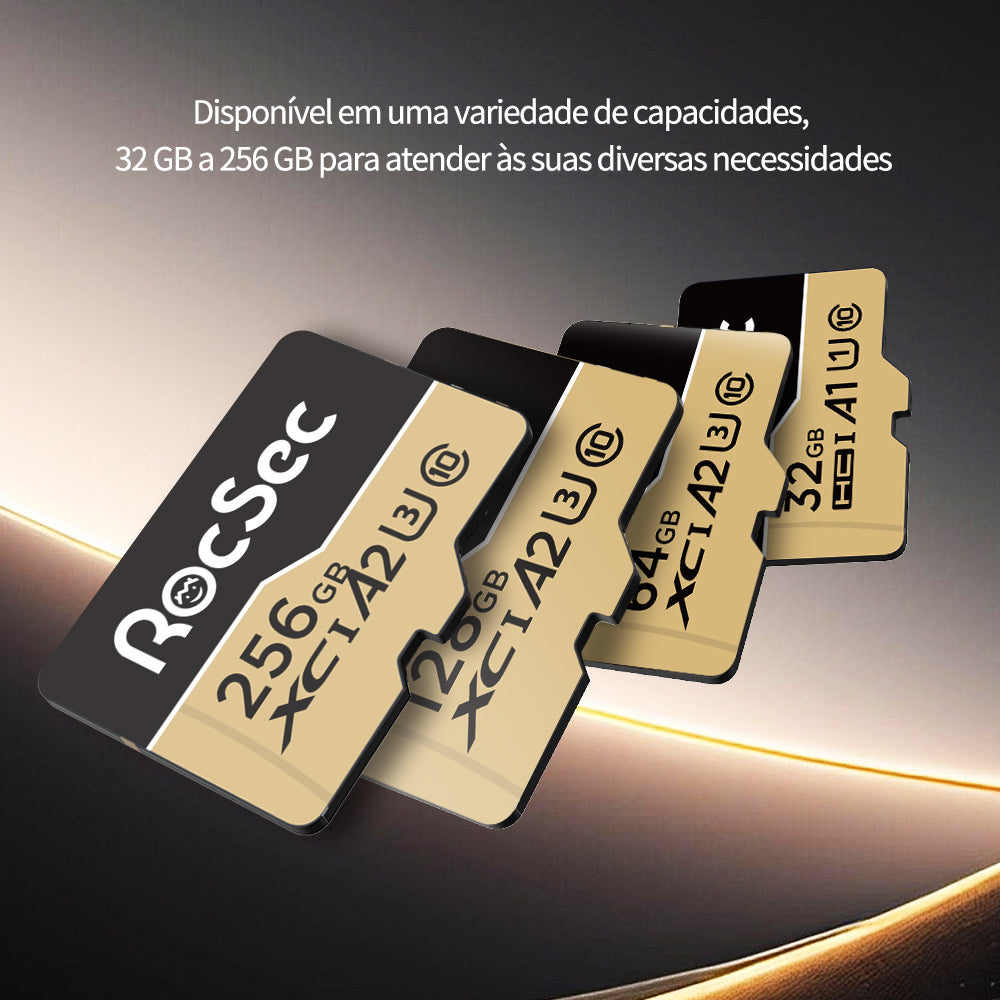 RocSec Microsd Memory Card For Wifi Ip Cameras 64GB 150m/s