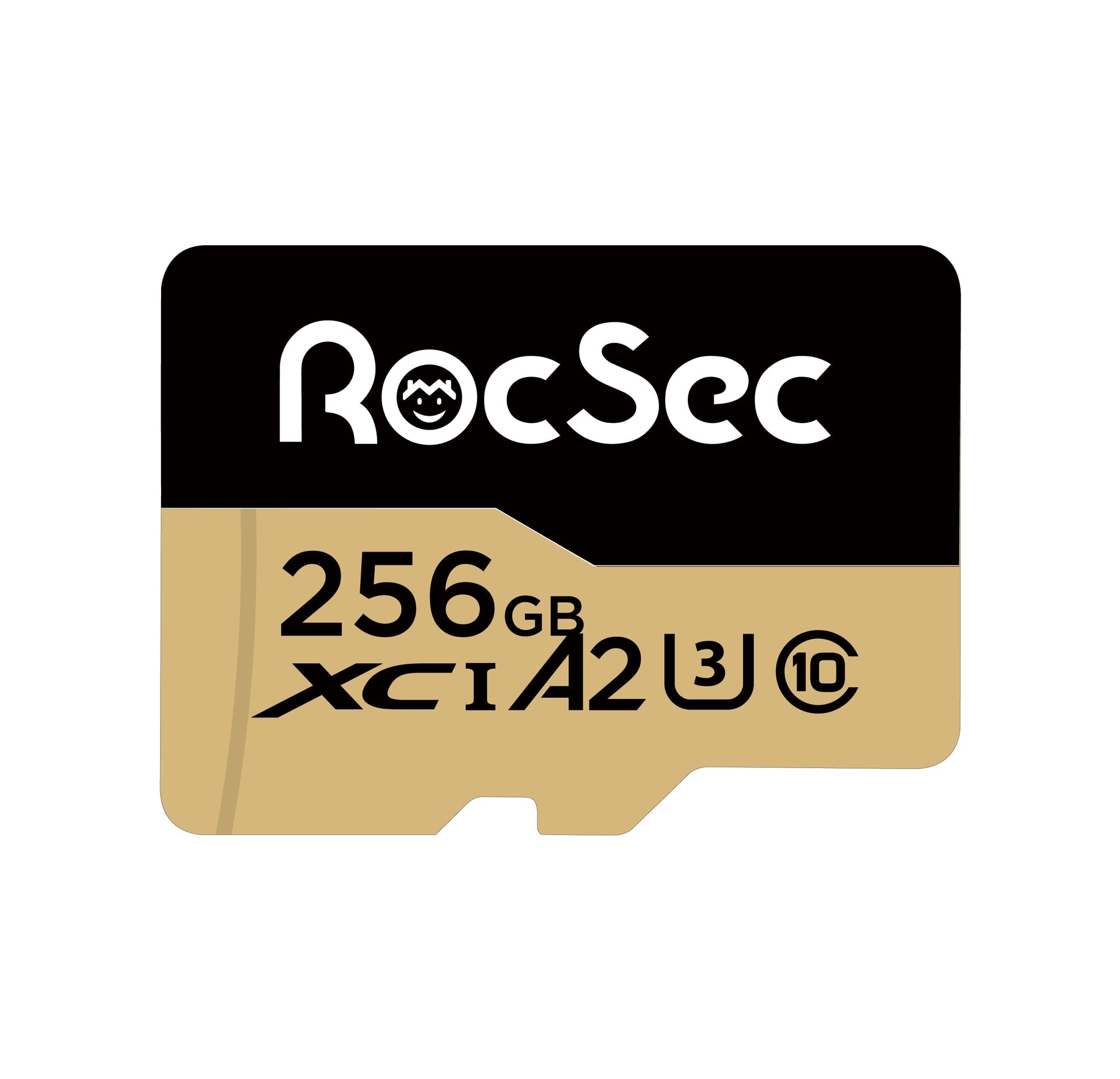 RocSec Microsd Memory Card For Wifi Ip Cameras 256GB 150m/s