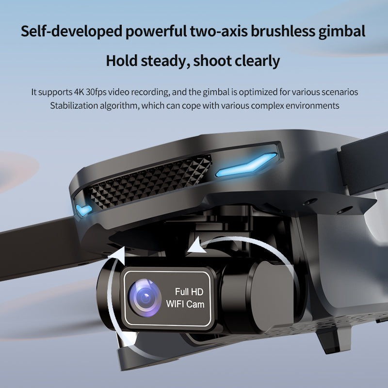 Drone Com Gimbal Brushless De Dois Eixos - RS GPS 01