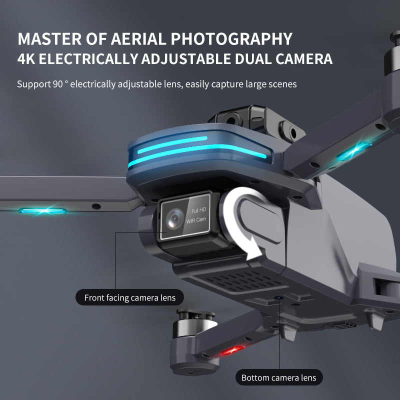 Drone Quadricóptero Dobráveis 360 Graus-S101S