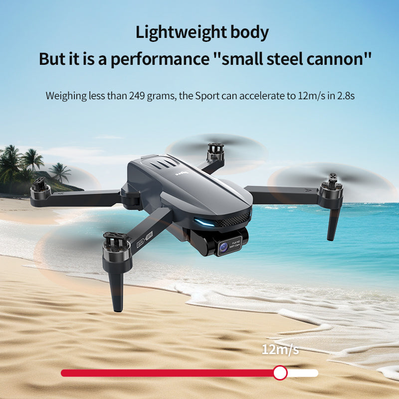 Drone Com Gimbal Brushless De Dois Eixos - RS GPS 01