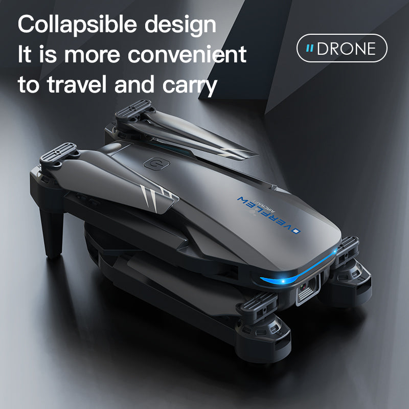 Drone Dobrável com Câmara 1080P Controlo por Voz Gestos “selfie”, Alcance Wi-Fi – RS FPV 01