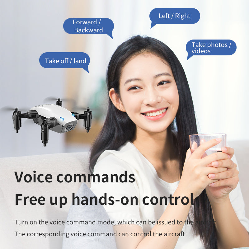 Mini Drone Dobrável Experiência Portátil de Fotografia Aérea de Alto Desempenho–RS Mini 01