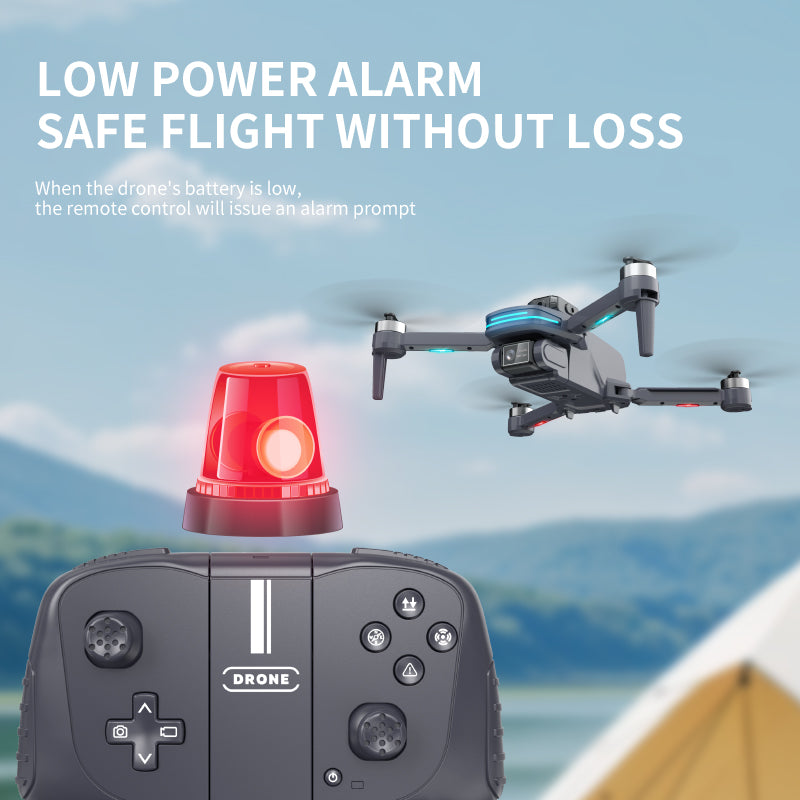 Drone Quadricóptero Dobráveis 360 Graus-S101S